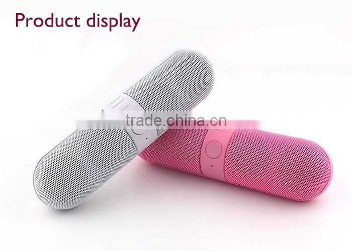 2016 High Definition Audio, Built-in Microphone The pill car outdoors outdoor cheap bluetooth speaker with led