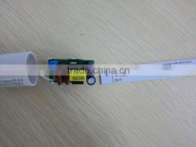 hot sale slim keyword led tube warm white t5/8 inch recessed led down light/t8 led tube 1500mm in high quality