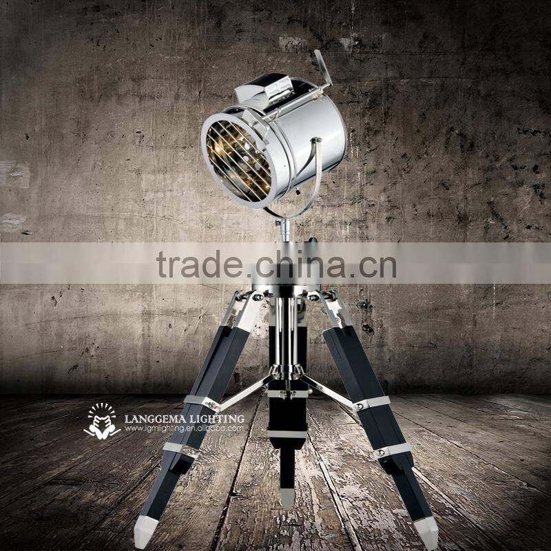 HOT selling lightings modern wood & Iron table lamps & bedside desk lamp & standing tripod table lamp T008(A30) NEW