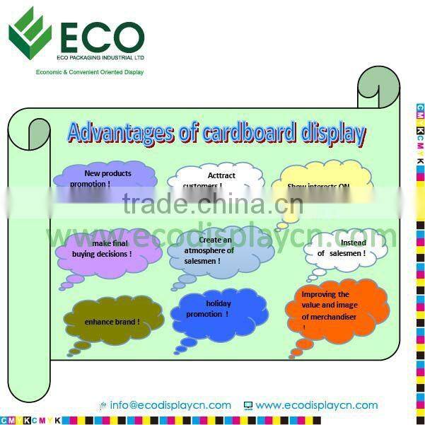 Holiday promotional merchandise display stands , creative promotional floor stand displays for beverage