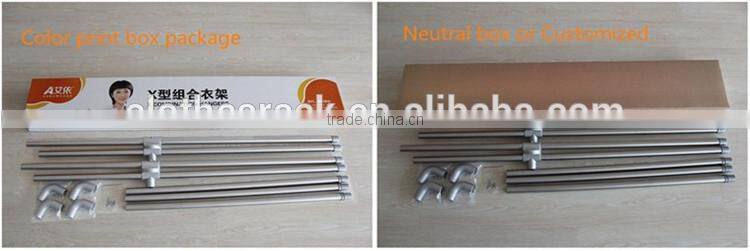 Garment Hanging Display Rack Clothes Hanger Stand Shelf