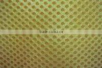 100% polyester laundry dyed sandwich mesh fabric
