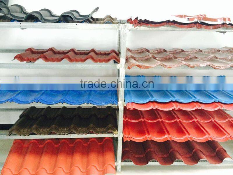 High quality color coated corrugated steel tile for roof and wall