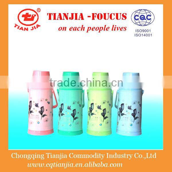 Plastic Double Wall Bottle for tea