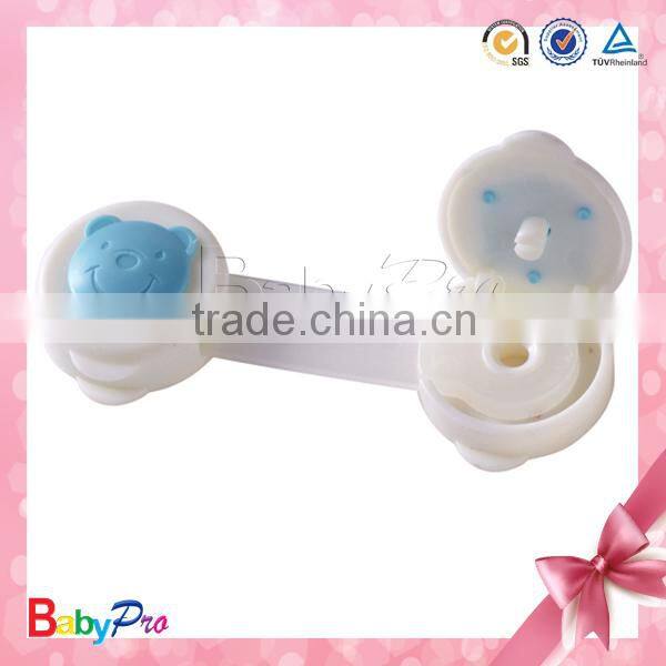 2015 hot sell on China markt cute pattern blue and pink child safety lock baby safety lock