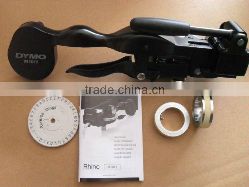 Dymo metal embossing tape