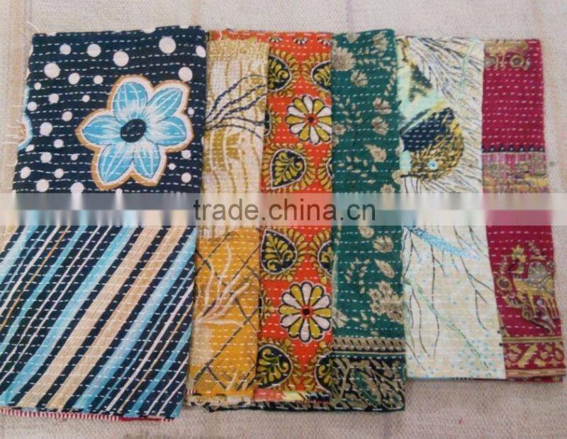 Kantha Stole in Cotton Fabric