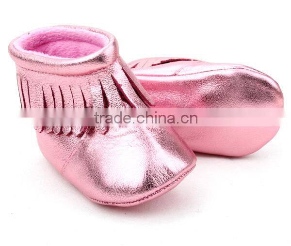 new arrival branded baby fancy silver shoes