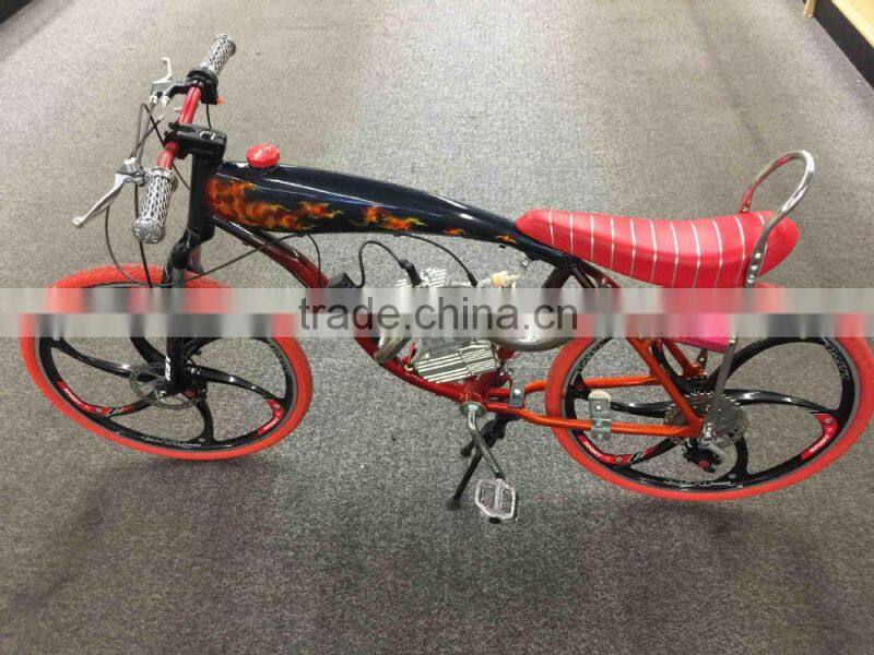 Colorful 2 stroke exhaust muffler for 49cc mini bike, 80cc bicycle parts