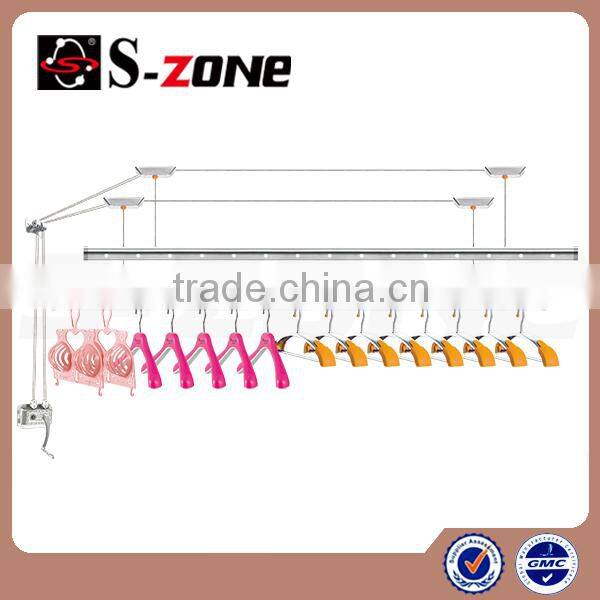 Indoor clothes dryer rack dress up clothes rack sausage hanging rack