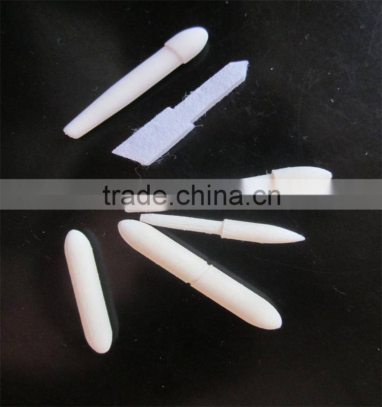 Felt pen nib, various shapes