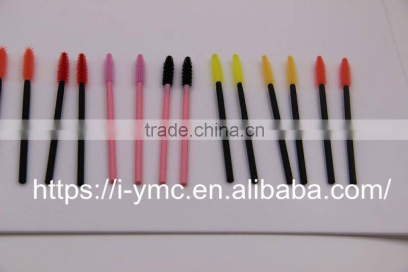 Disposable Multi-colored, multi-shape Mascara Brush with Eyelash Mascara Wand Brush