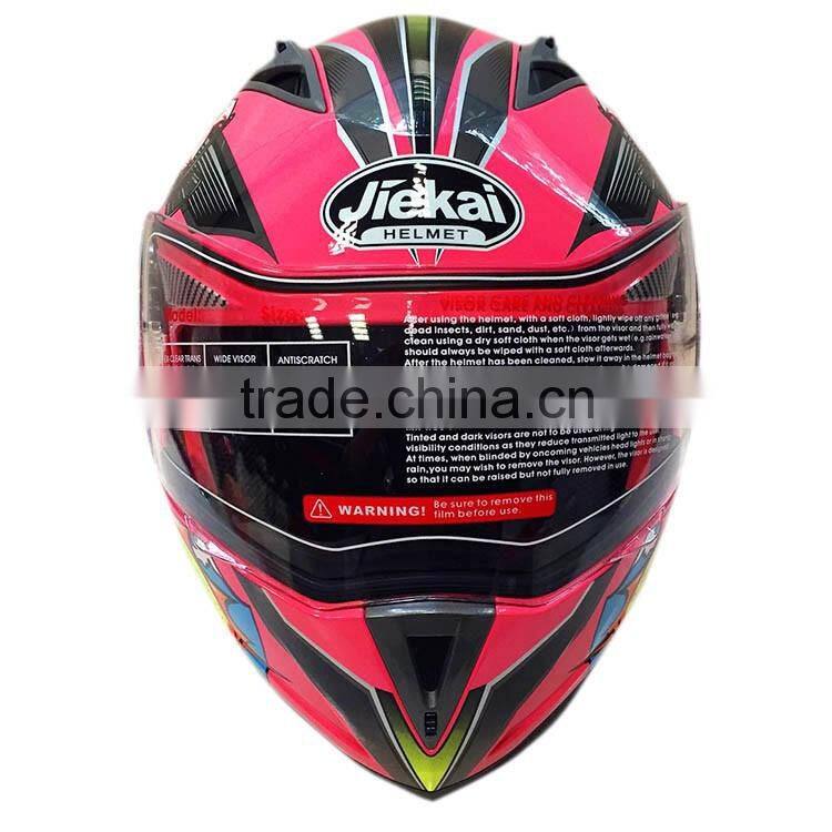 flip up motorcycle helmet with double visor motorcycle helmet