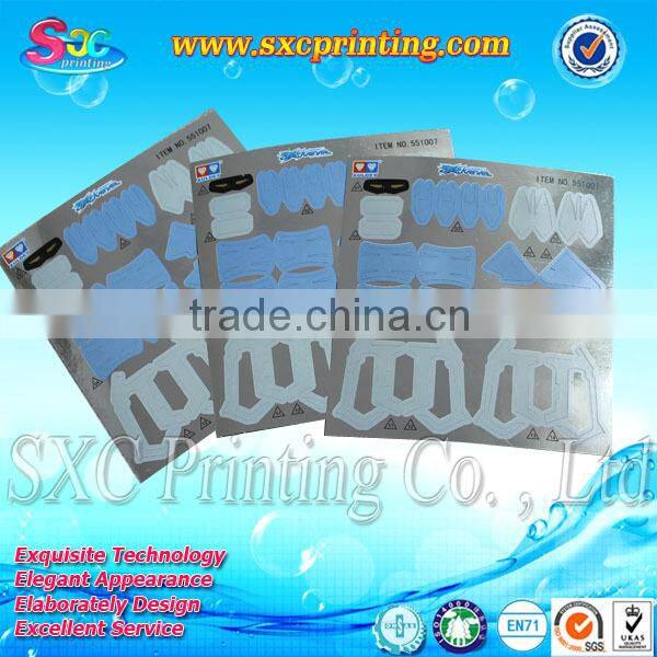 Custom high quality waterproof vinyl sticker printing