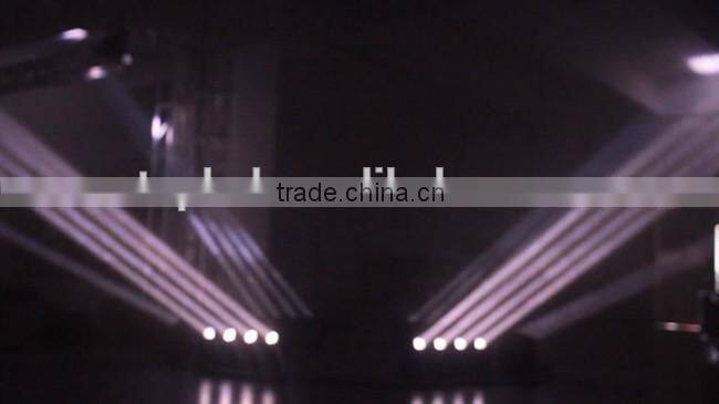 CE&RoHs Certificate 4x10W Cold White LED Bearm Moving Bar Pixel Control DJ Effect Light
