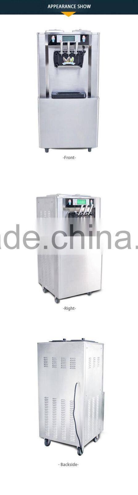 2+1 Mixed Flavors Used Commerical Ice Cream Machine With Good Price,CE approved