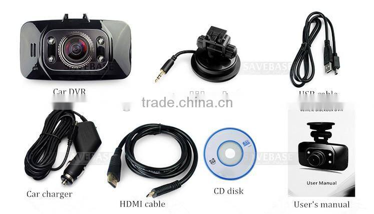 2.7 Inch 1080P Full HD 5.0M Pixel 170 Degree Wide Angel Ambarella Mini Car DVR Recorder with GPS Tracker