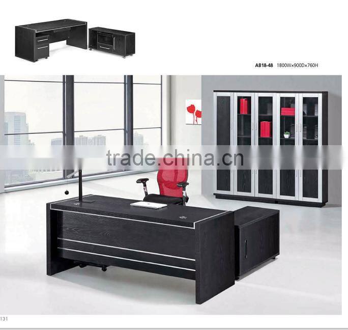 M016 Furniture modern wood computer desk and wardrobe