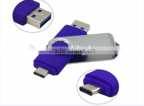 Customized Logo Type-C OTG usb 3.1 flash drive 32GB 16GB 64GB Pen Drive Smart Phone Memory Mini USB Stick Type - C 3.1