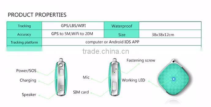 Mini Global Car Kid Pet Safe Locator Real Time GPS Tracker GSM/GPRS Track System