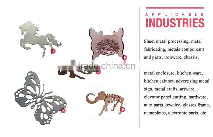 Co2 Affordable Metal Laser Cut machinery with fucction Laser ads board Cutting machine