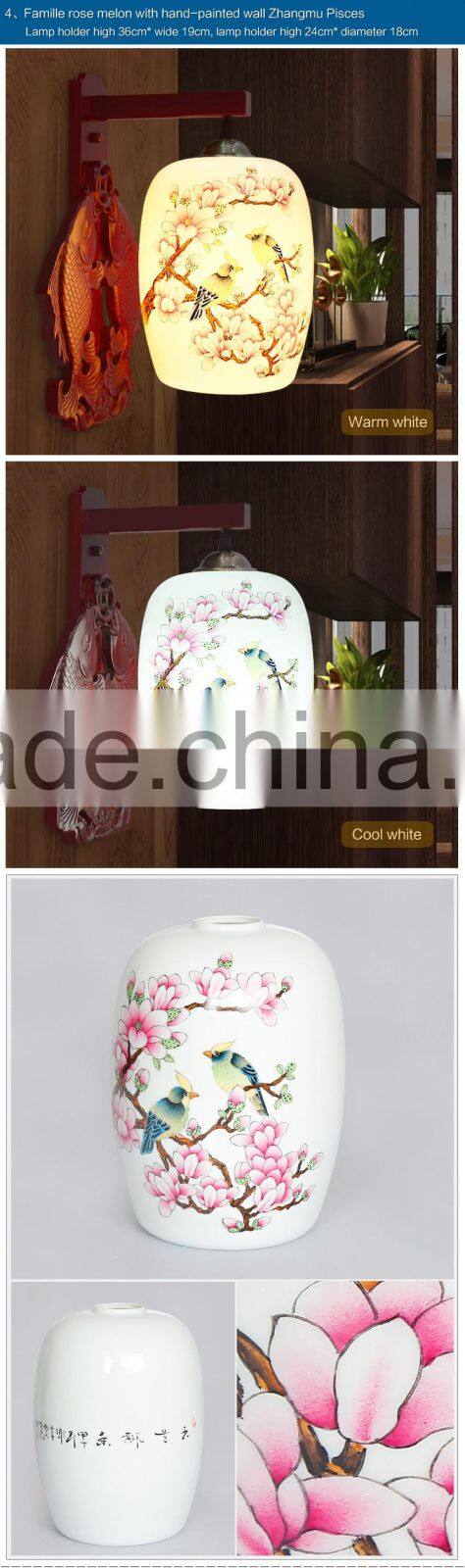 2016 new ceramic wall lamp for living room