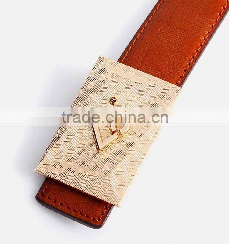 Men leather belts with removable buckles men belt buckles automatic buckle leather belt