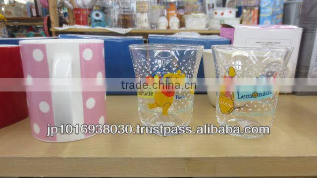 High quality / fashionable / inexpensive / secondhand glasses for hot and cold drinks TC-002-92 distributed in Japan