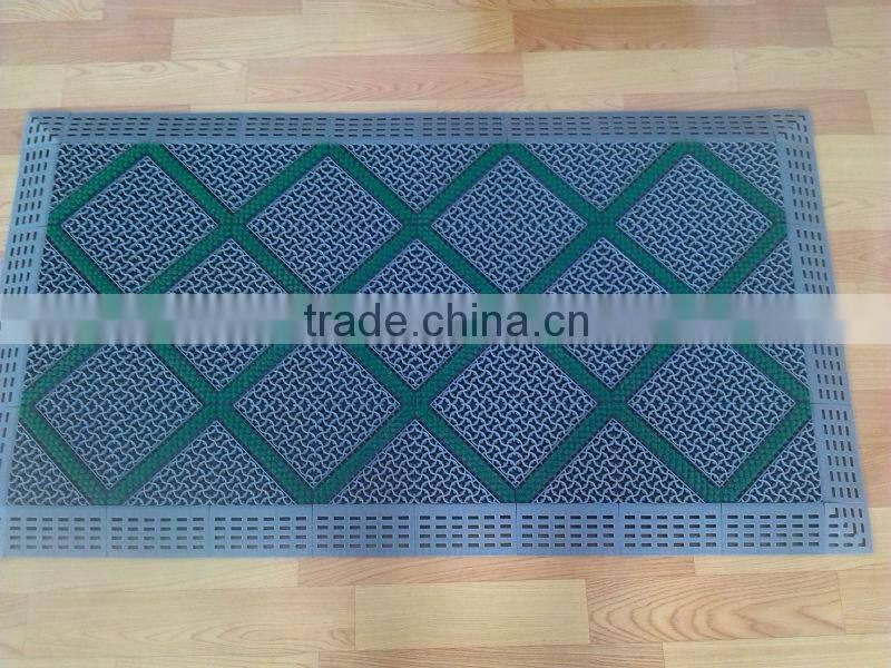 plum blossom eva material DIY door mat for bank ,for supermarket and for commercial area