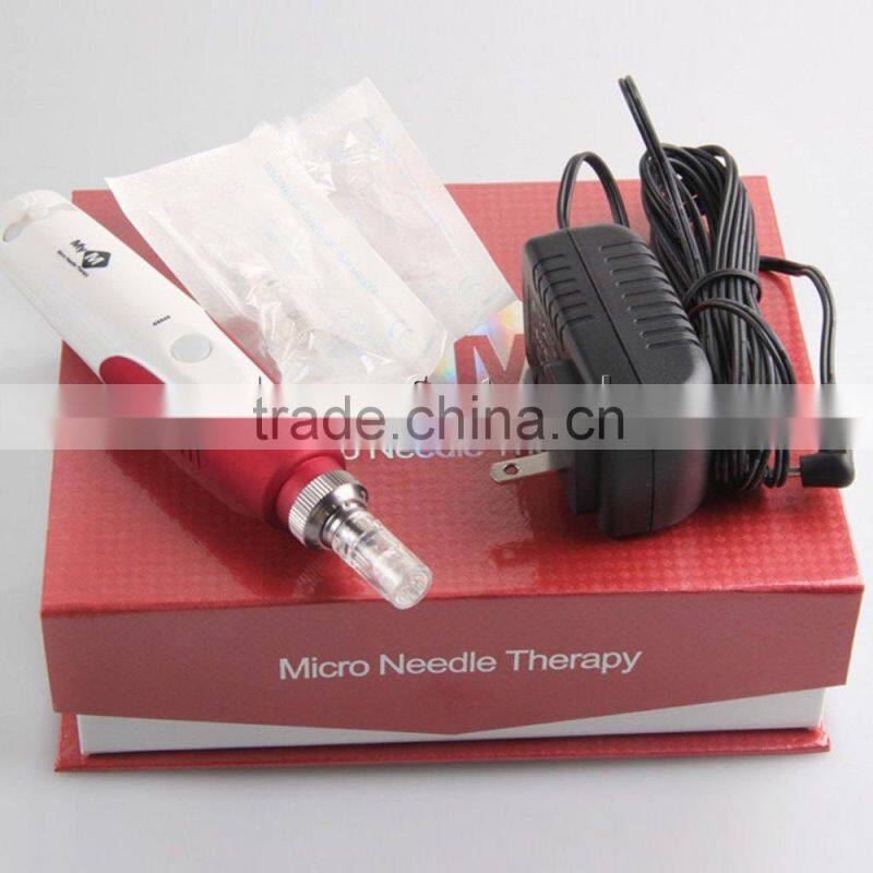 Huafu 2016! best selling Derma Stamp Electric Pen MicroNeedle Therapy