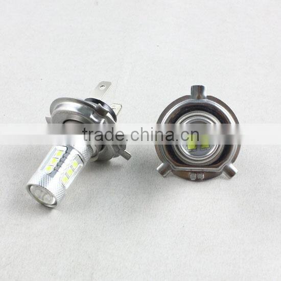 wholesale h4 car fog lamp p43t 80w 3528 16 smd led fog light bulbs h4 led fog light