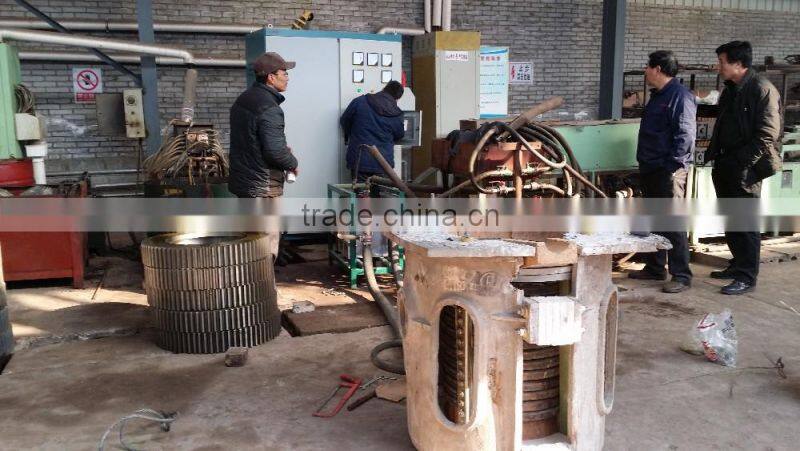 1ton melting metal electric furnace for steel , cast iron melting