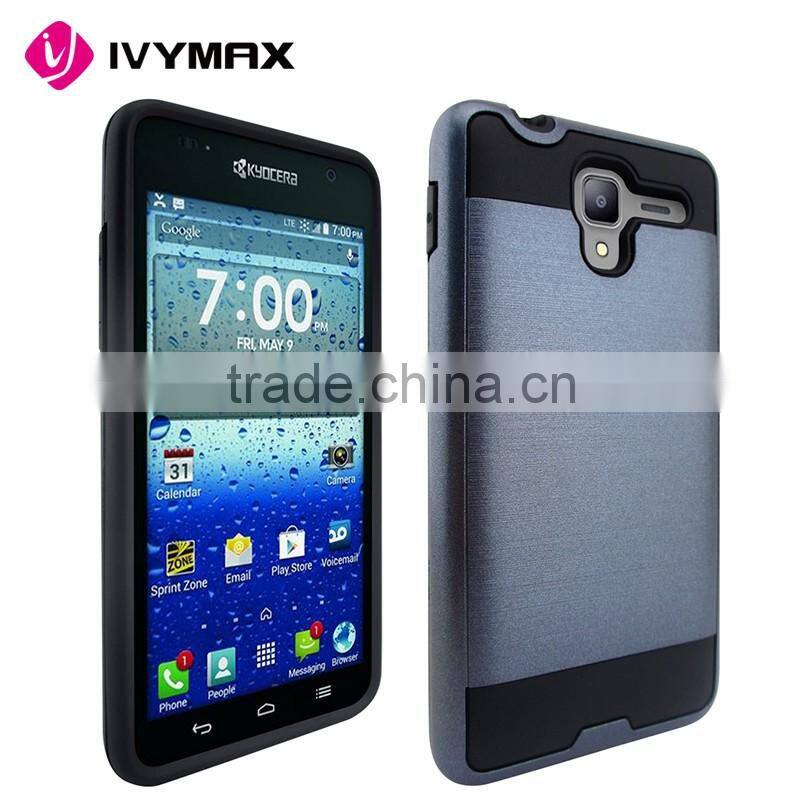Guangzhou brg newest fashional protective high quality hybrid bumper case for Kyocera C6742