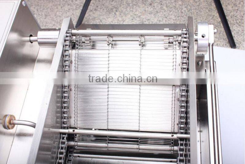 Shentop automatic donut fryer commercial electric industrial fryer 304 stainless steel STPJ-550R automatic donut fryer