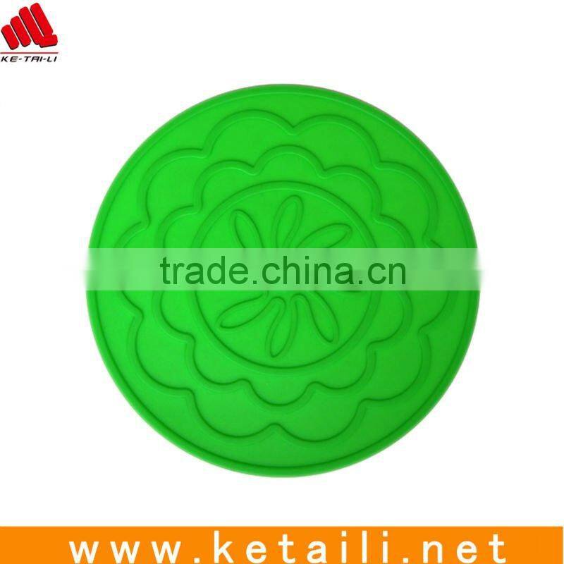 Wholesale Eco-friendly custom silicone rubber coaster!Good Price ! We are manufacture!(FDA,SGS,BV passed)