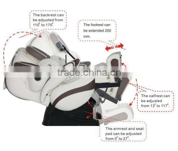 Electric shiatsu 3d full body massage chair SK-808C-A