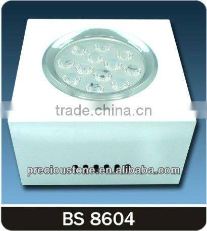12W steel square 12W led recessed energy saving lamp