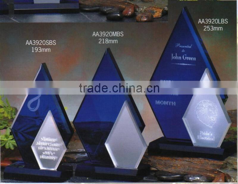 acrylic trophy components