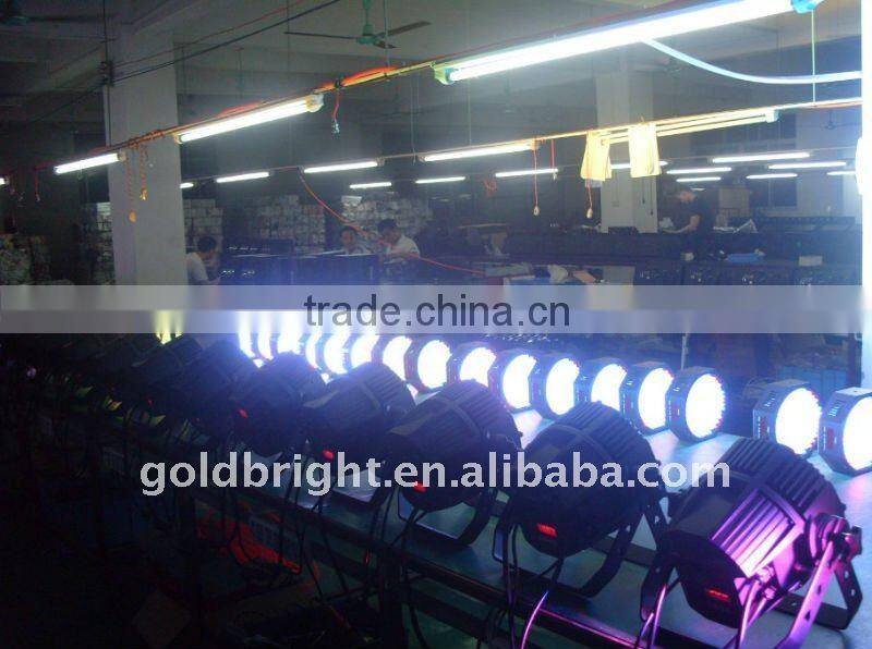 49 red 72 green 60 blue Stage slim led light par 64