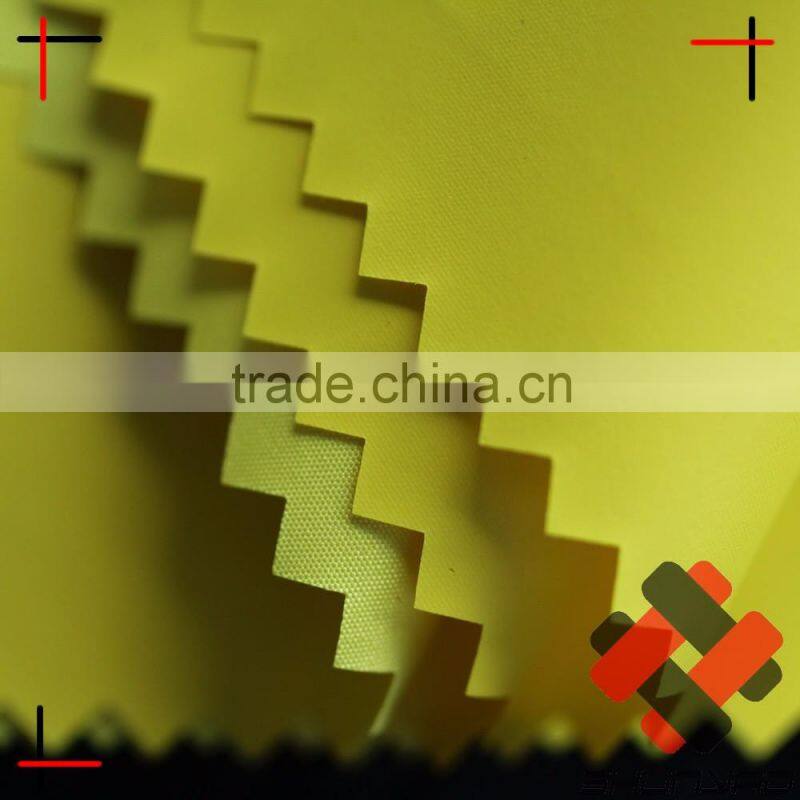 polyester pongee with colored coating two tone high class umbrella fabric