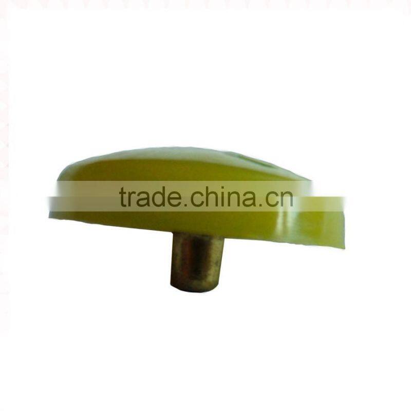 Metal transparent plastic garments button in stock