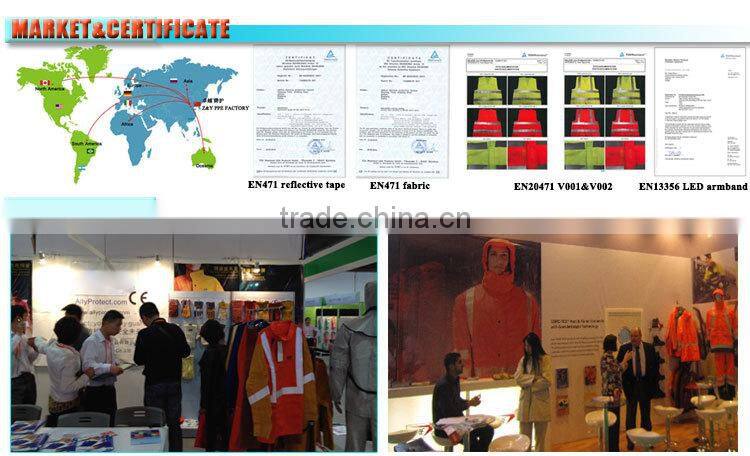 Factory Manufacturer OEM LOGO Cotton Reflective High Visibility Vest