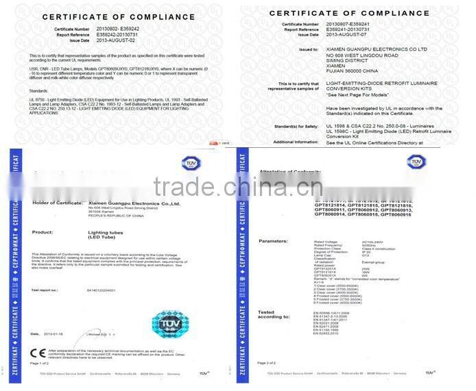 18w LED T8 tube light, 110lm/w with competitive prices