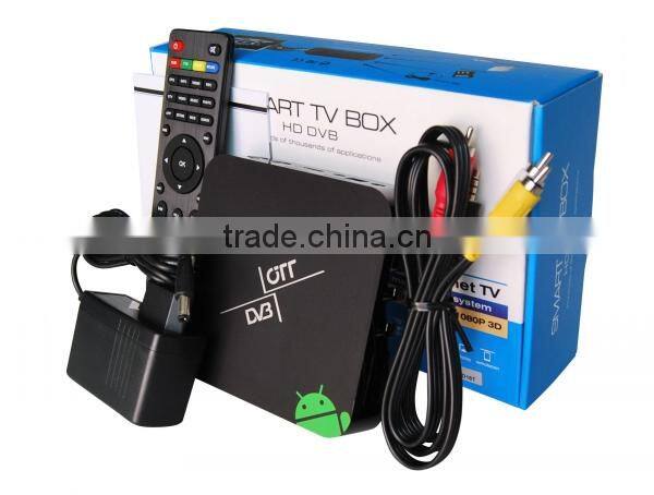 Amlogic MX Dual Core android 4.2 IP TV box /XBMC DVB-T set top box