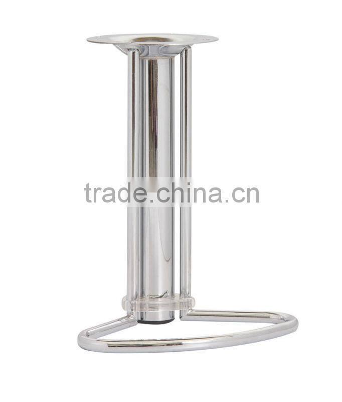 Chromed bar stool parts