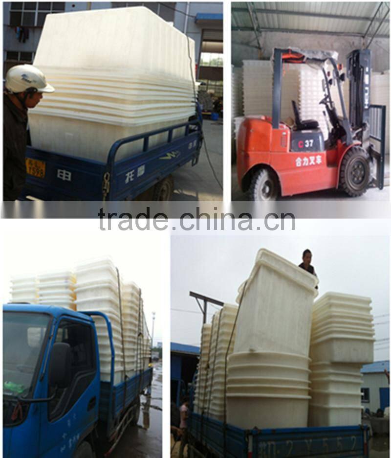 rotomolding plastic large hot shell shape wishing basin for children