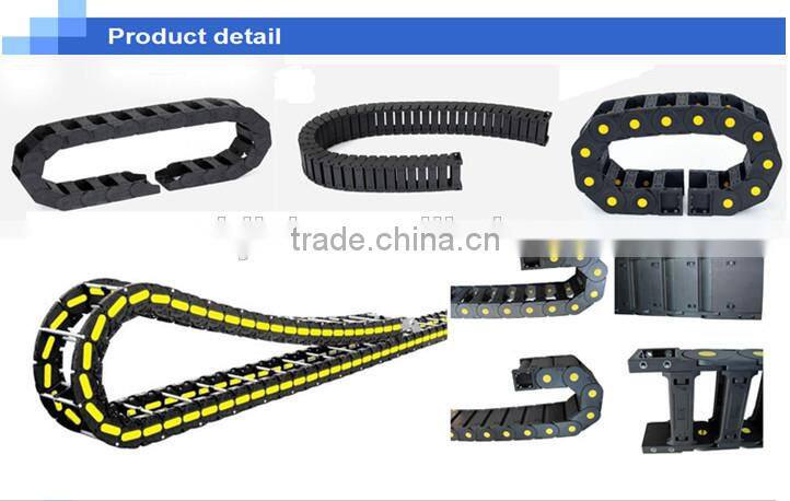 CNC machine wholesale 45mm plastic coated drag chain