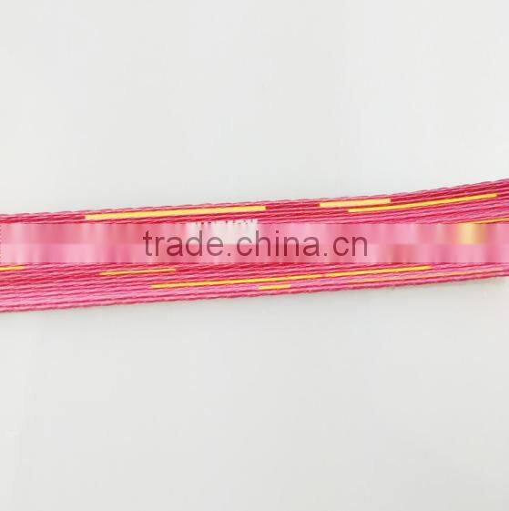Custom made printing woven webbing nylon belt
