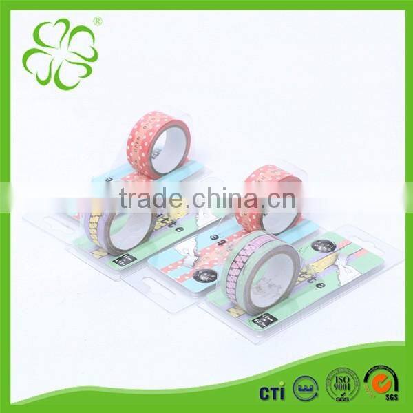 Colorful Decoration Japanese Printing Washi Paper Tape