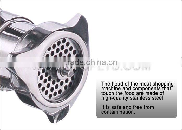 Manual meat grinder machine